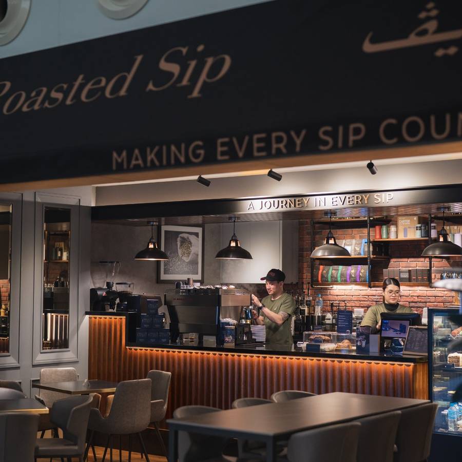 Roasted Sip BIA — Airport